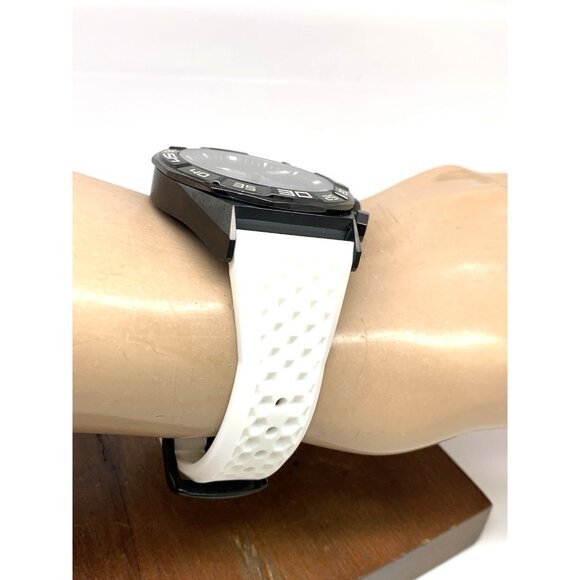 Citizen Mens Watch JY1007-12E CZ Smart Smartwatch Hybrid Black White Rubber 44mm - Picture 12 of 14